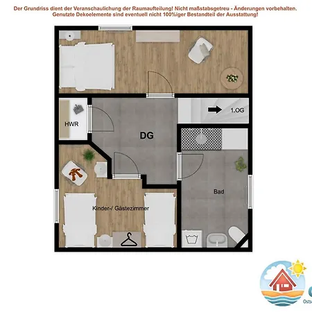 Duenenhaeuser Haus 7a Apartment *